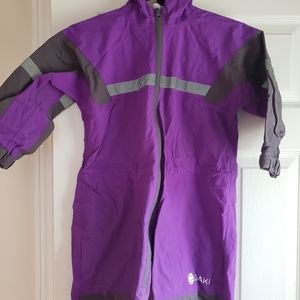 Deep Purple Trail One Piece Rain Suit Oaki - size 5